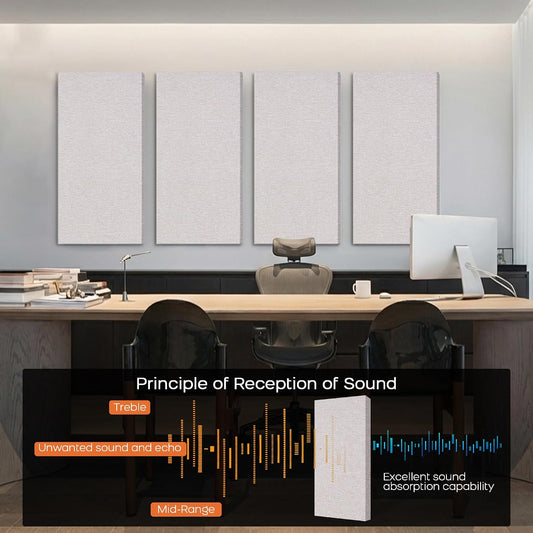 BUBOS Fabric Acoustic Panels, 2-Pack, 2-Inch Thick | Max CavityPro