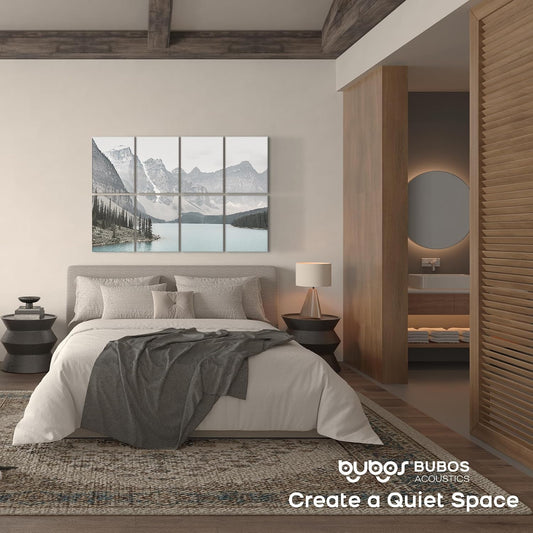 BUBOS 8-Pack Acoustic Panels-Lake