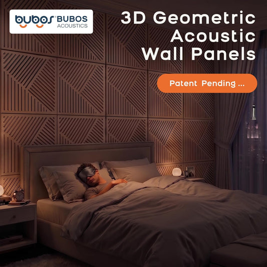 BUBOS 6-Pack Acoustic Wall Panels-SonoSculpt