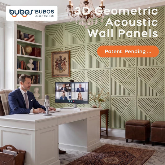 BUBOS 6-Pack Acoustic Wall Panels-SonoSculpt