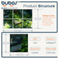 BUBOS 6-Pack Acoustic Panel-Clover Chronicles