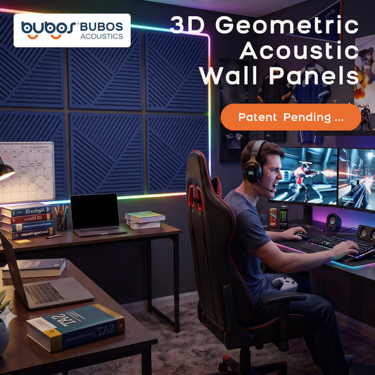 BUBOS 6-Pack Acoustic Wall Panels-SonoSculpt