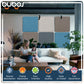 BUBOS 4-Pack Fabric Acoustic Panels-Mistral