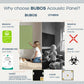 BUBOS 4-Pack Fabric Acoustic Panels-Ember