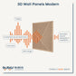 BUBOS 6-Pack Acoustic Wall Panels-SonoSculpt