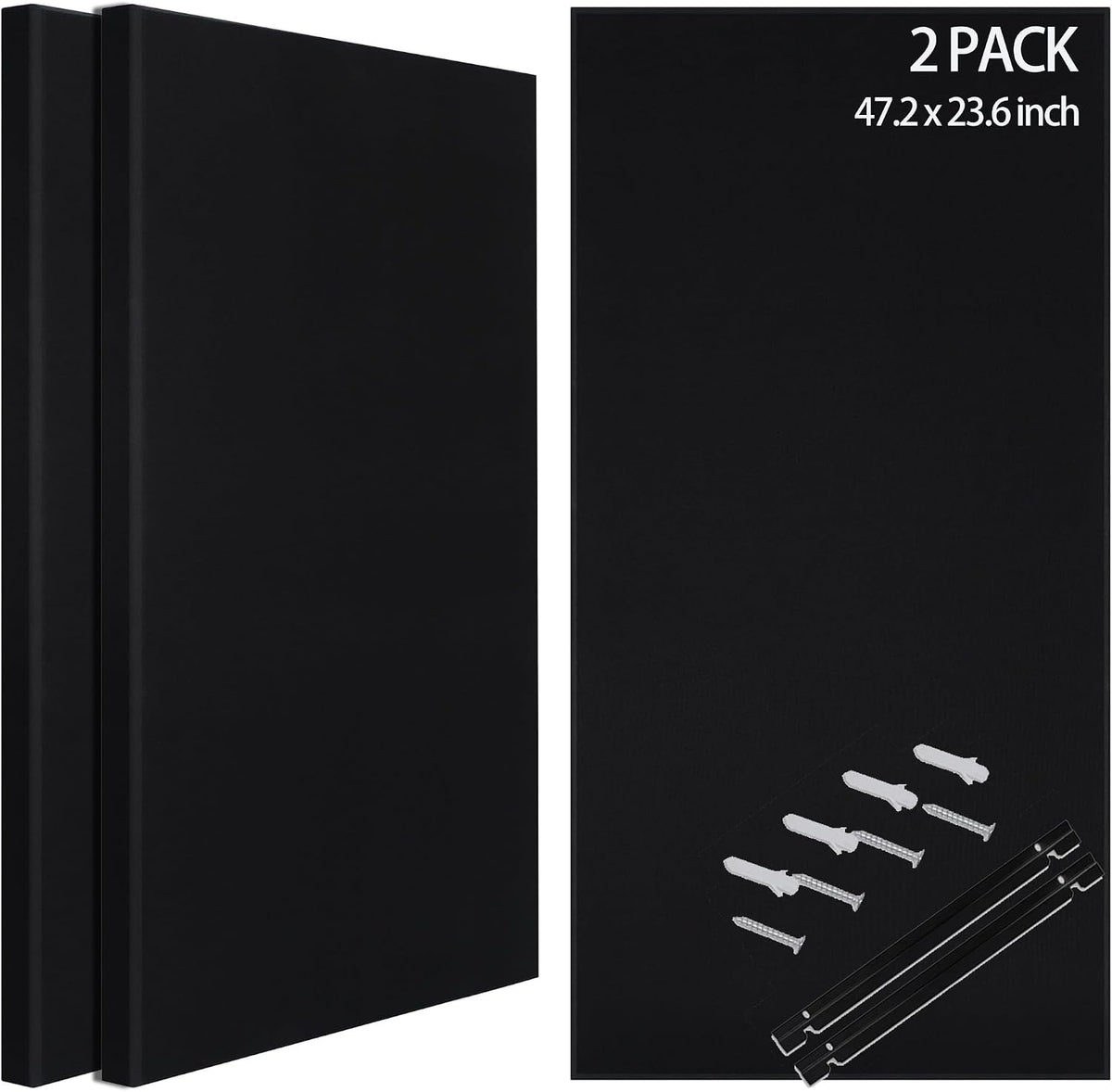 BUBOS Fabric Acoustic Panels, 2-Pack, 2-Inch Thick | Max CavityPro