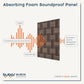 BUBOS 6-Pack Acoustic Wall Panels-GrainLoom