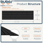 BUBOS 6-Pack Acoustic Panels-SculptSorb-N