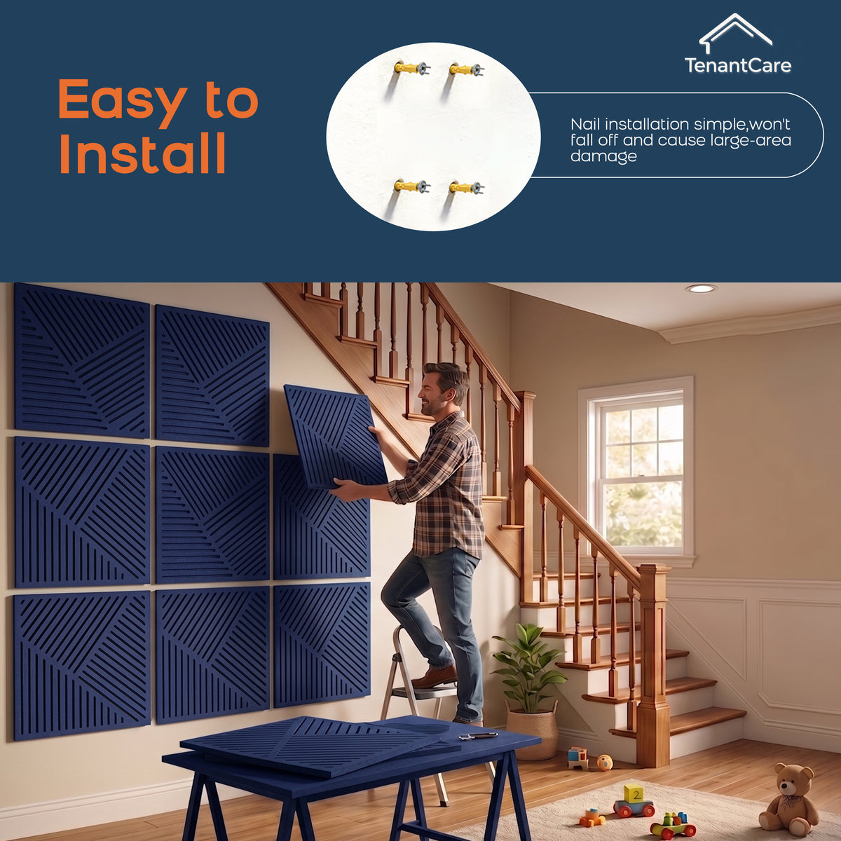 BUBOS 6-Pack Acoustic Wall Panels-SonoSculpt