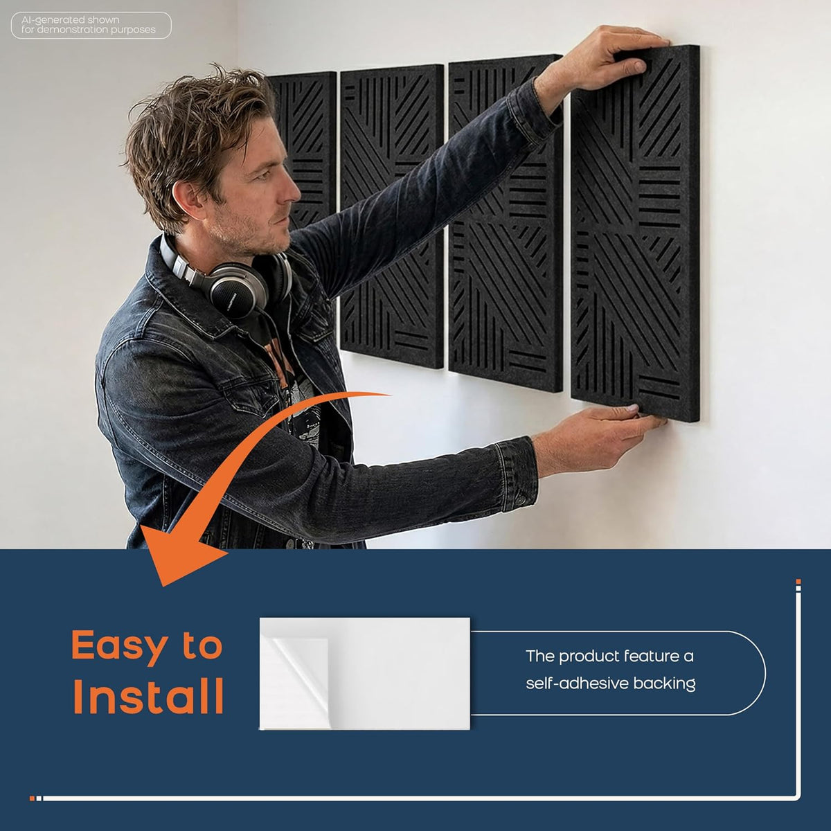 BUBOS 4 Pack Acoustic Panels-VortexCore