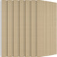 BUBOS 10-Pack Acoustic Panels-Camel