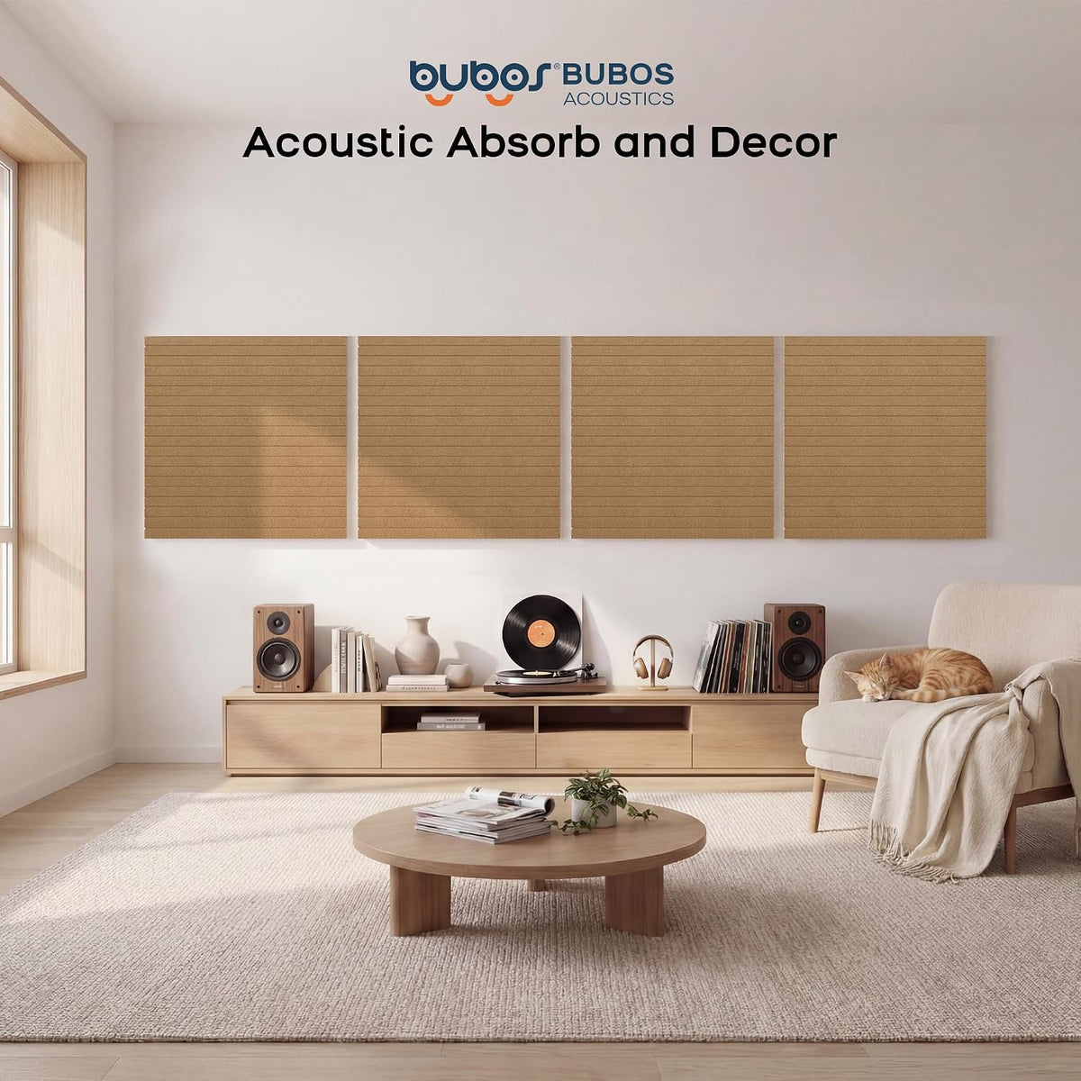 BUBOS 2-Pack Acoustic Panels-Sona Block