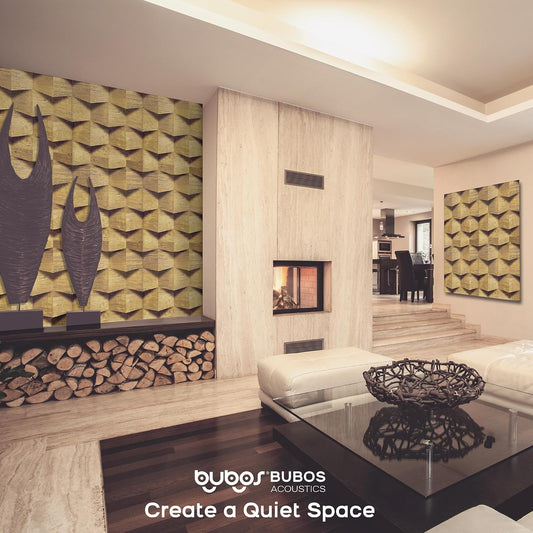 Bubos Large Acoustic log color 72*48"