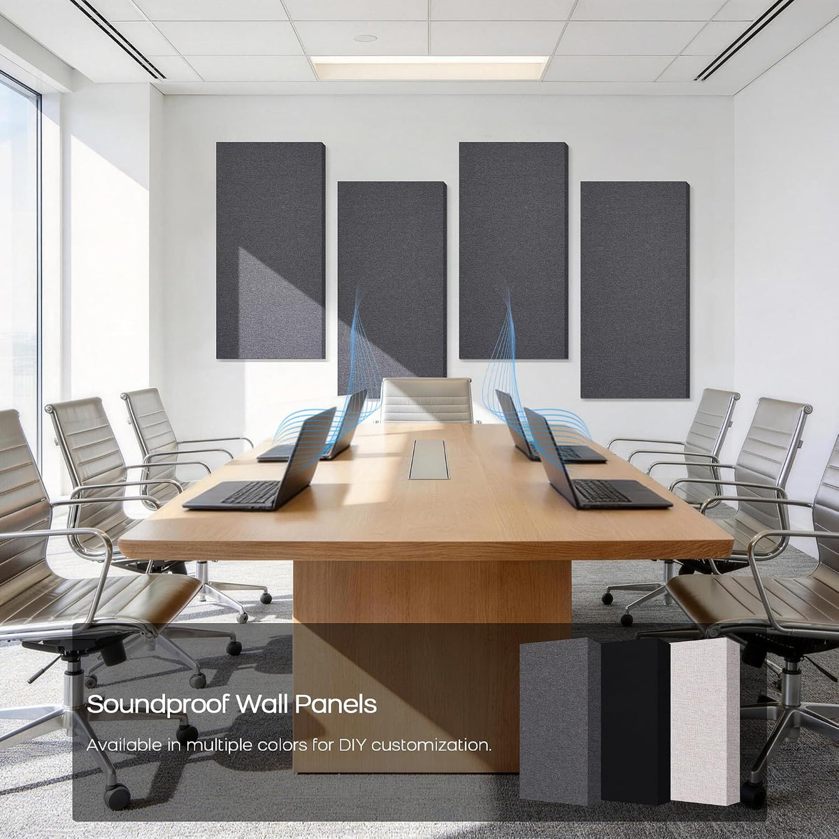 BUBOS Fabric Acoustic Panels, 2-Pack, 2-Inch Thick | Max CavityPro