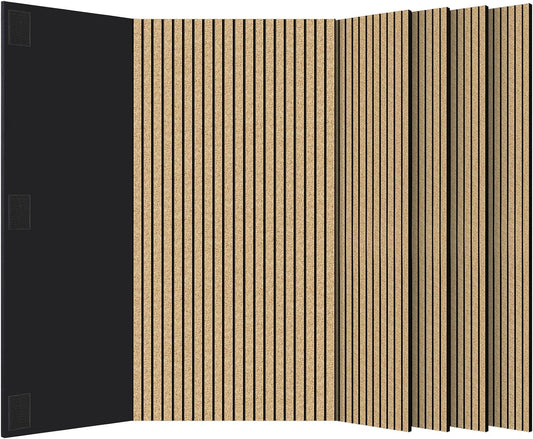 BUBOS 4-Pack Acoustic Panels-Cork