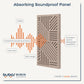 BUBOS 4 Pack Acoustic Panels-VortexCore