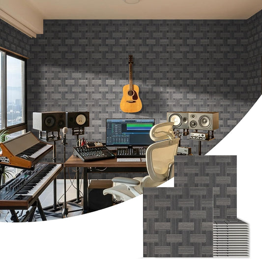 BUBOS 6-Pack Acoustic Wall Panels-GrainLoom