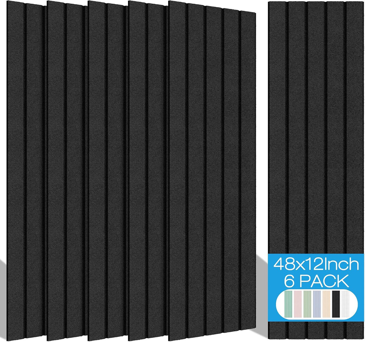 BUBOS 6-Pack Acoustic Panels-SculptSorb-N
