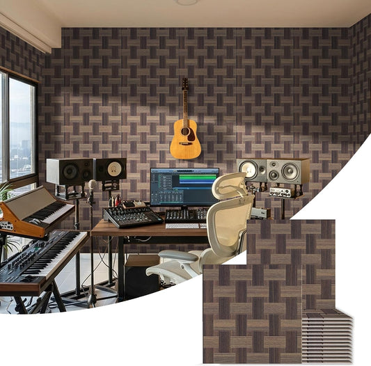 BUBOS 6-Pack Acoustic Wall Panels-GrainLoom