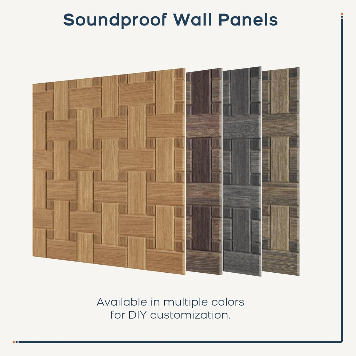 BUBOS 6-Pack Acoustic Wall Panels-GrainLoom