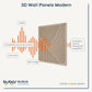 BUBOS 6-Pack Acoustic Wall Panels-SonoSculpt