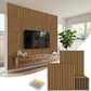 BUBOS 6-Pack Acoustic Wall Panels-Slat Flow