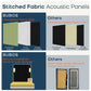 BUBOS 4-Pack Fabric Acoustic Panels-Ember