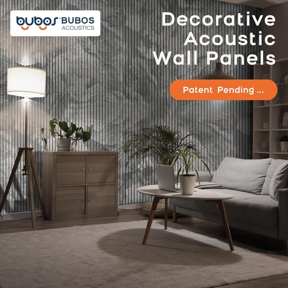 BUBOS 4-Pack Acoustic Panels-Noir