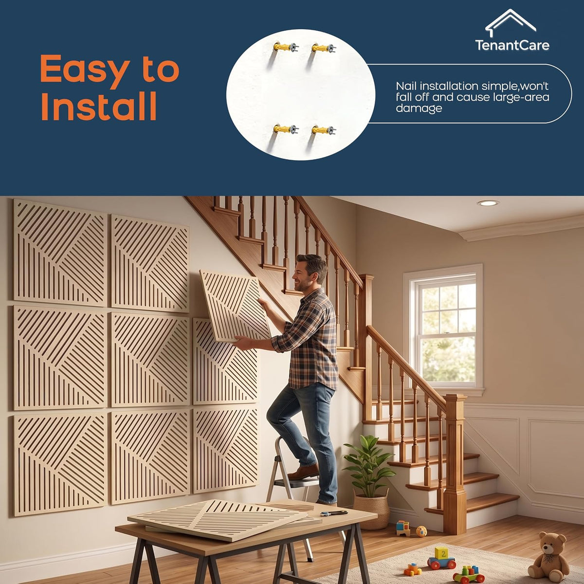 BUBOS 6-Pack Acoustic Wall Panels-SonoSculpt