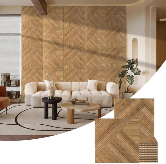 BUBOS 6-Pack Acoustic Wall Panels-Diamond Weave